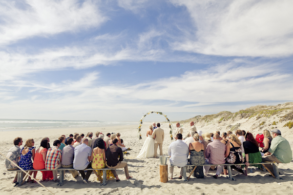 beach weddings in South Africa, photo by Du Wayne Photography | via junebugweddings.com