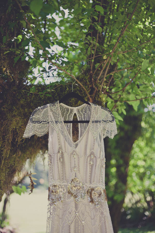 romantic bridal fashion, wedding dress by Jenny Packham
