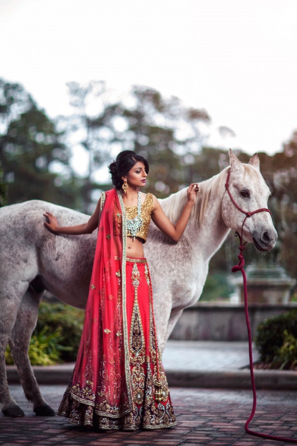 south asian bridal style