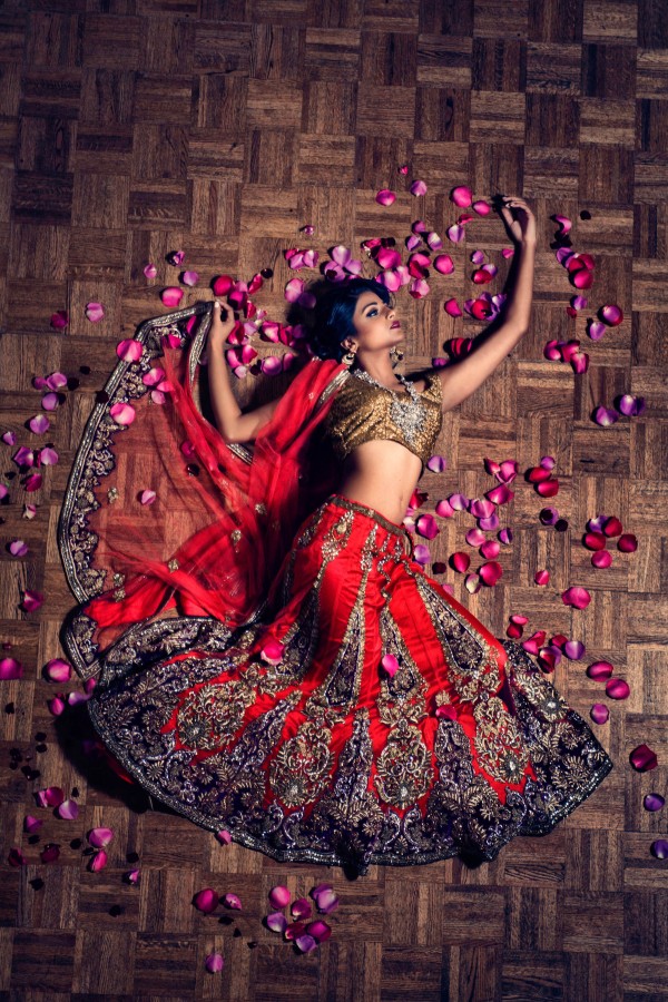 south asian bridal style