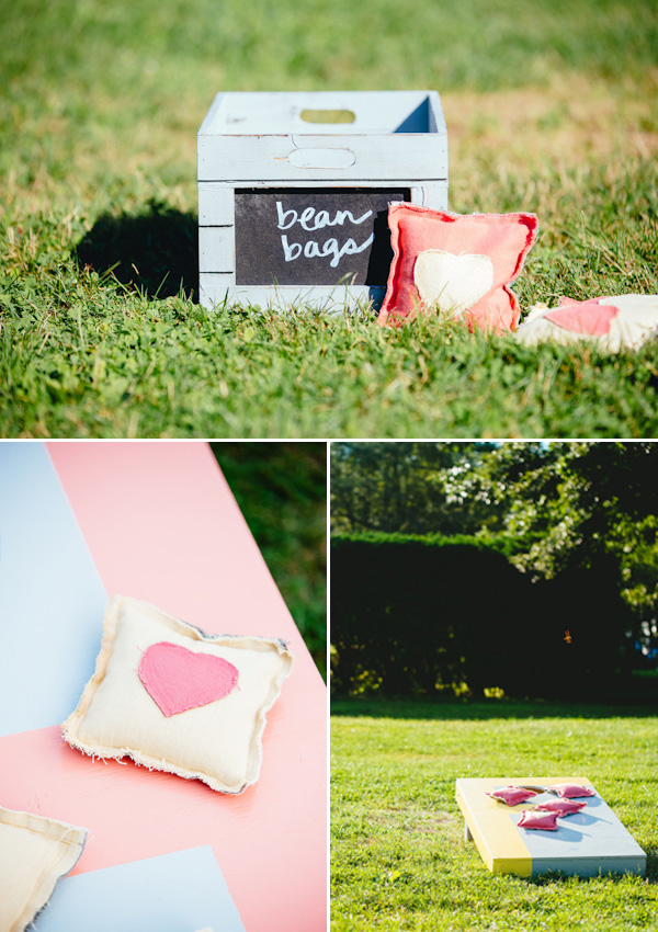 diy wedding cornhole