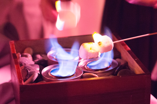 diy wedding s'mores