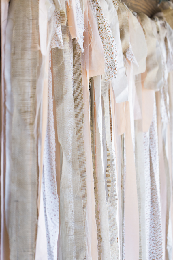 diy wedding textiles