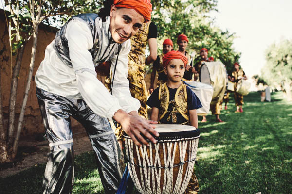 Moroccan destination wedding