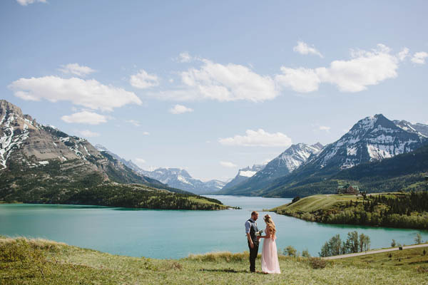 Waterton Lakes elopement