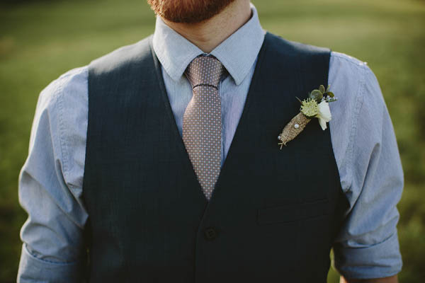 men's fashion and boutonniere