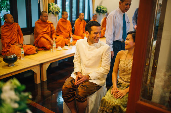 bride and groom during the ceremony