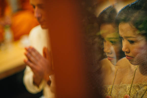 beautiful traditional ceremony portrait