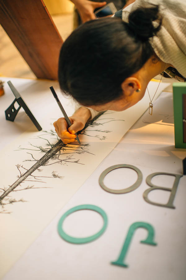 signature tree guestbook idea