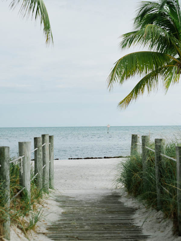 simple beach wedding ceremony space