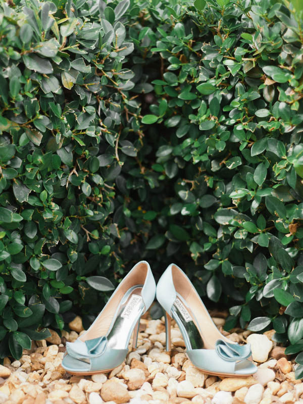 Badgley Mischka wedding shoes