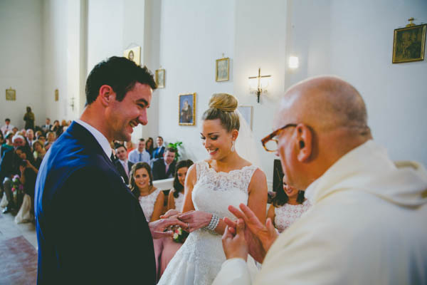 Italian destination wedding ceremony