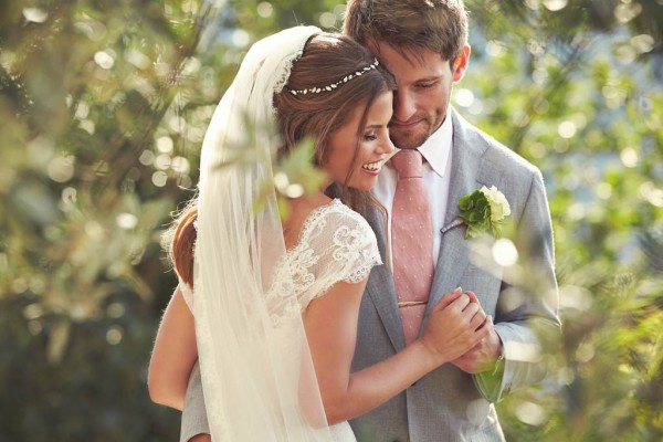 stunning Italian destination wedding couple's portrait