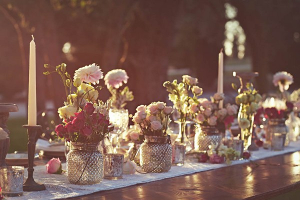 rustic Italian destination wedding ceremony decor