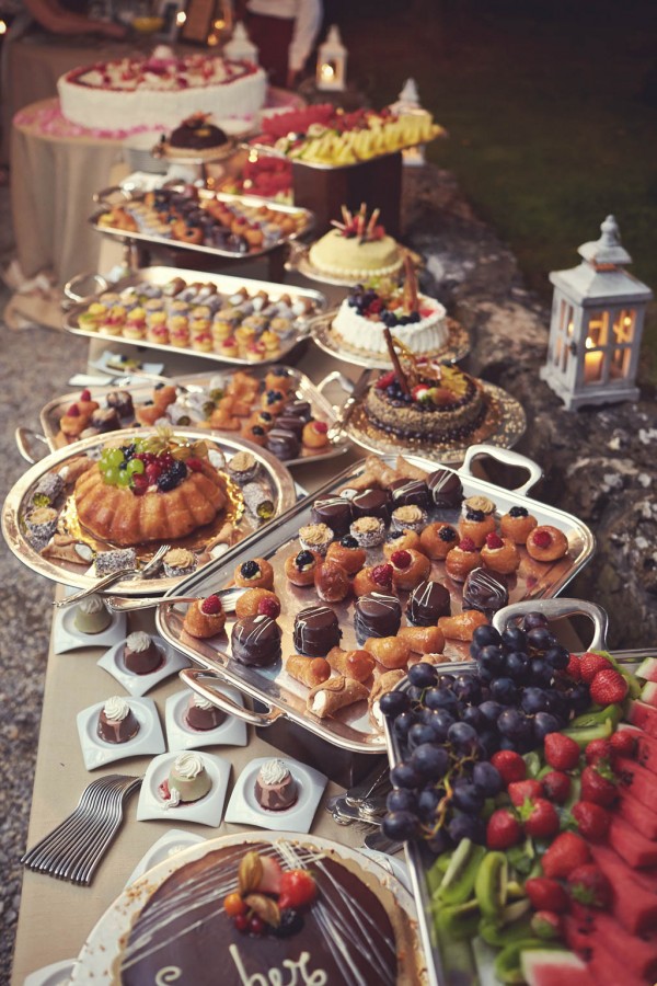 decadent dessert table