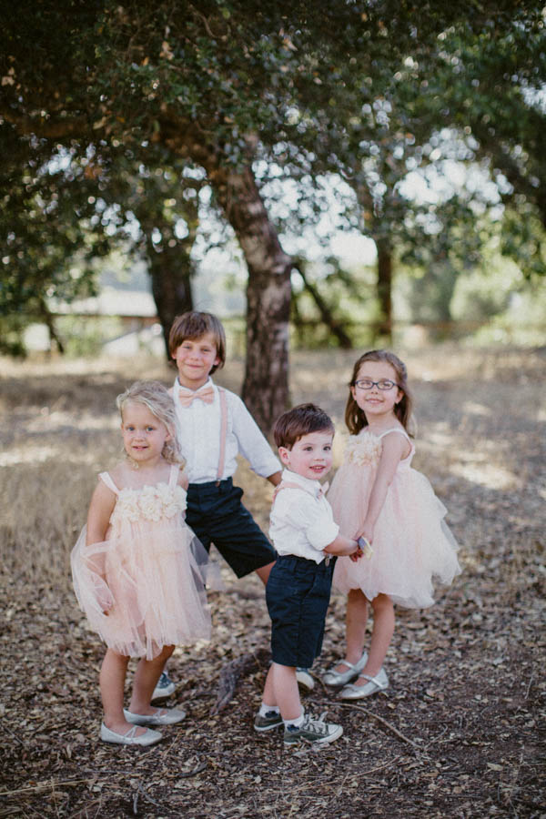 adorable ring bearers and flower girls