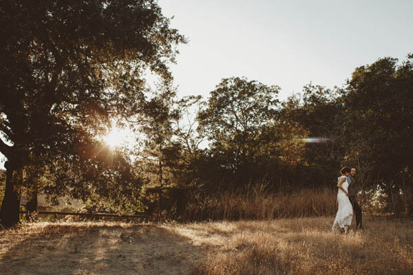 stunning natural landscape couple's portrait