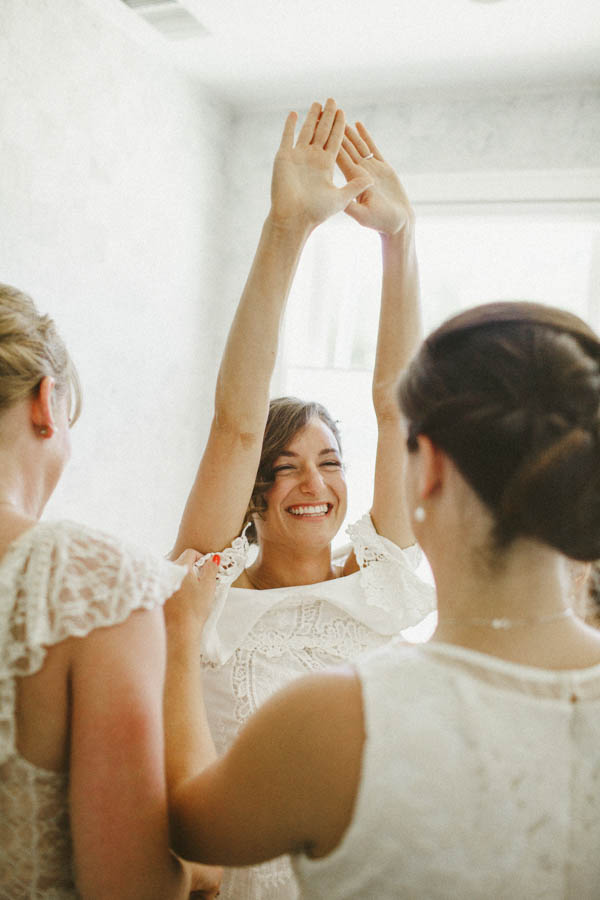 bride getting ready