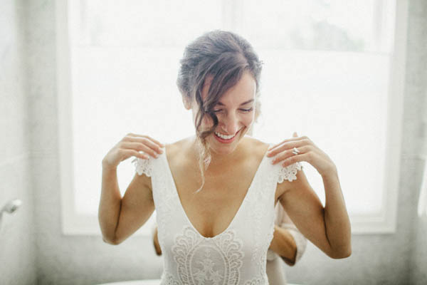 adorable bridal portrait