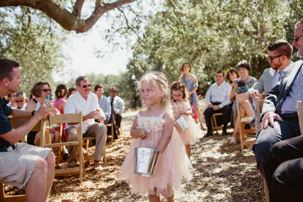 sweet pink flower girl dress