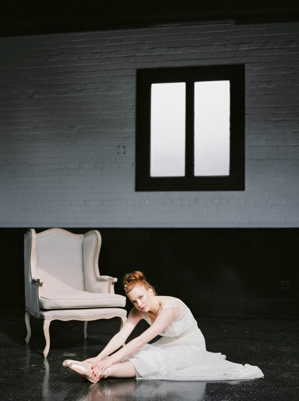 Ballet Bridal Fashion Styled Shoot Junebug Weddings 