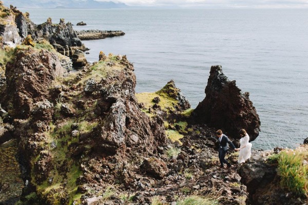 Iceland elopement portraits