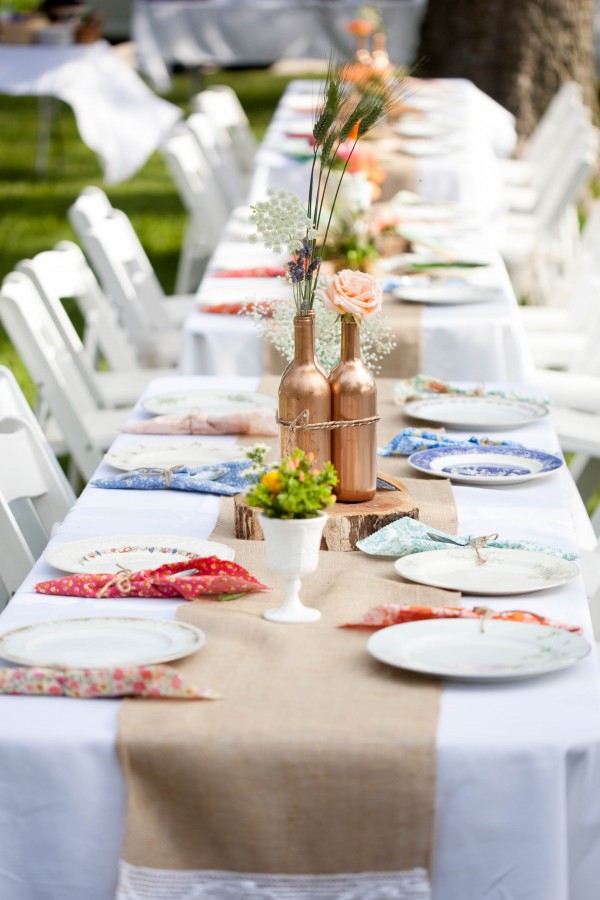 vintage-inspired barn wedding