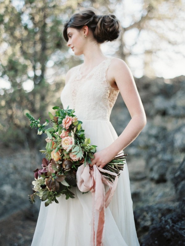 romantic bridal bouquet