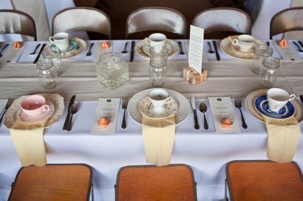 vintage table settings