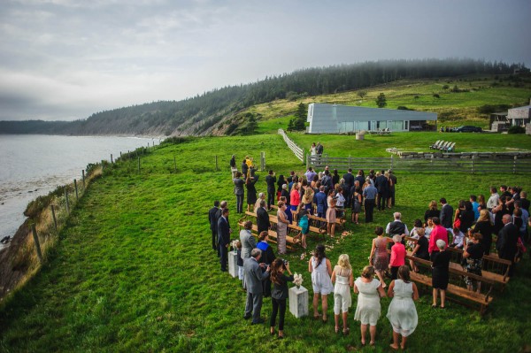 Oceanside Wedding  in Nova  Scotia  Junebug Weddings