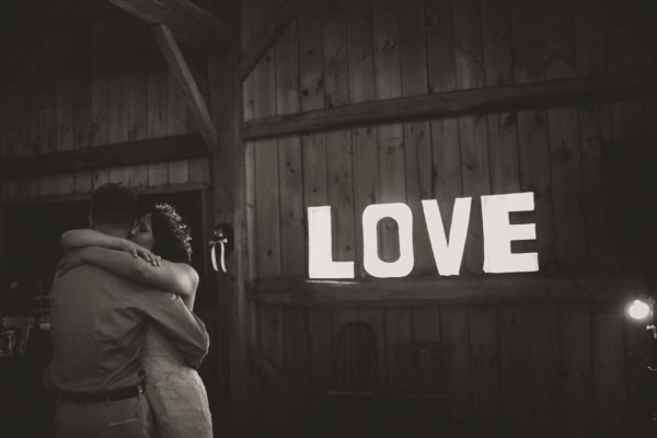 DIY LOVE marquee