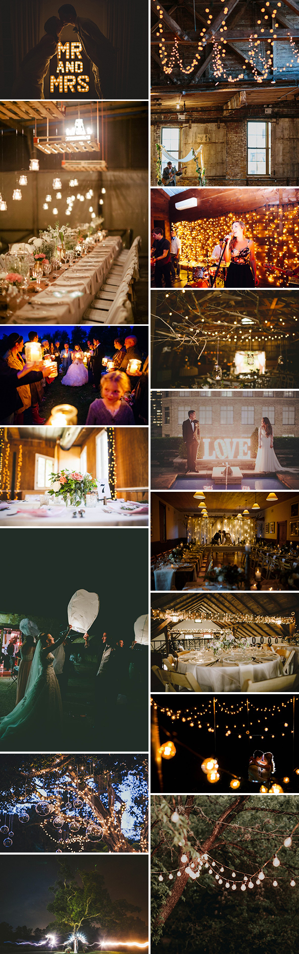 wedding lighting inspiration