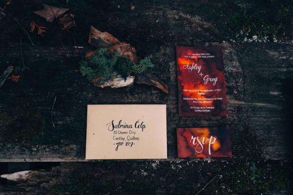 winter wedding invitations