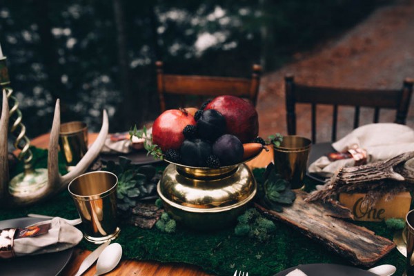 fruit wedding decor