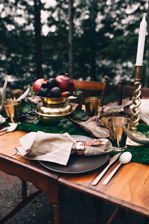 pomegranate table decor