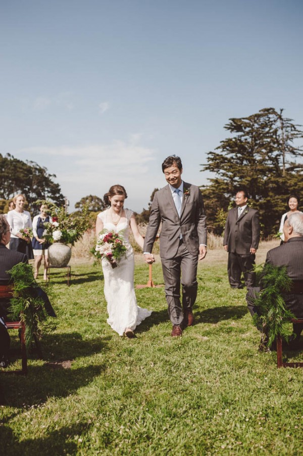 Modern Log Cabin Inspired San Francisco Wedding Junebug Weddings