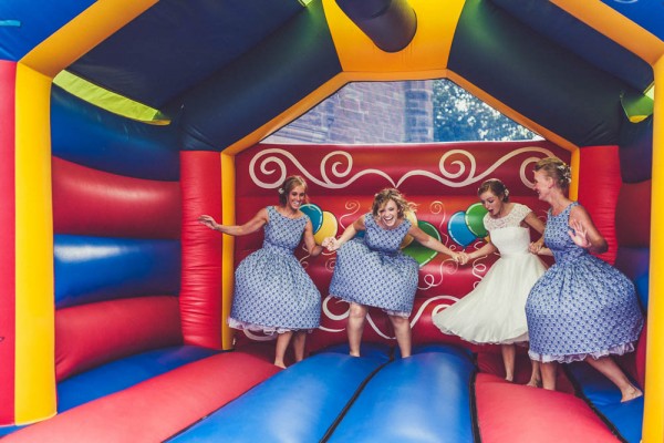 Fun and Quirky Wedding in England | Junebug Weddings