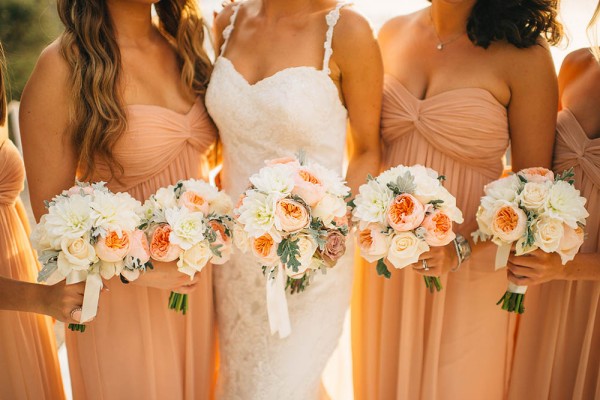 Dusty Rose Spanish Wedding | Junebug Weddings