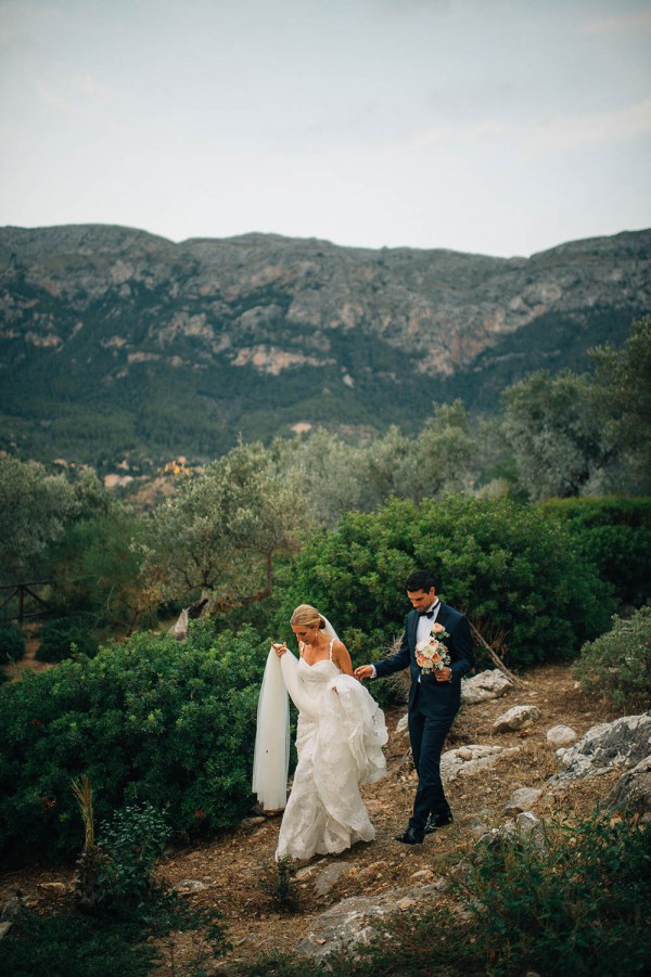 Dusty Rose Spanish Wedding