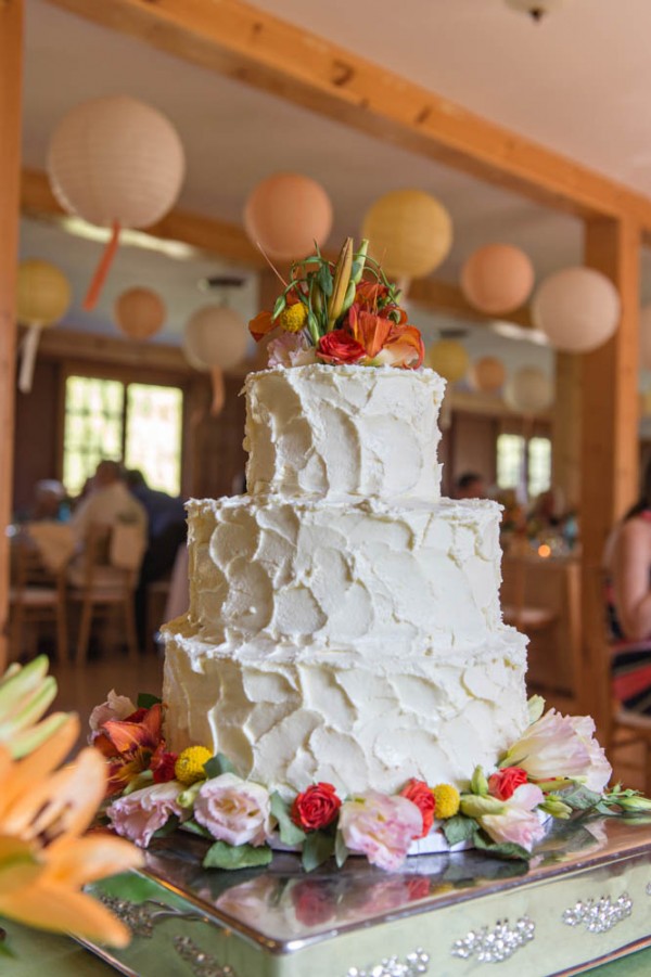 Coral and Teal Wedding at Kingsland Bay State Park Junebug Weddings