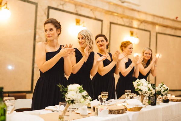 Glamorous Winter Wedding at the Millennium Centre