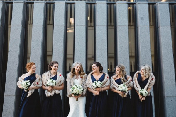 Glamorous Winter Wedding at the Millennium Centre