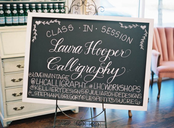 Attend a Laura Hooper Calligraphy Workshop in 2015! | Junebug Weddings