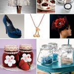 Red, White and Blue Summer Wedding Color Palette
