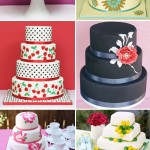 Colorful Wedding Cakes from Erica O’Brien Cake Design