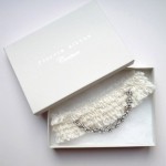 Embellished Couture Wedding Garters from Florrie Mitton