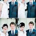 Stylish Eggplant, Copper, and Light Blue Hollywood Glam Wedding at SODO Park in Seattle – Rae and Rob