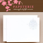 Personalized Notecard Giveaway from Papeterie!
