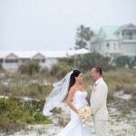 Pink, White and Pearl Florida Beach Wedding by Kristen Weaver Photography