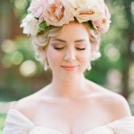 Wedding Floral Design Inspiration – 8 Whimsical Floral Crowns from the Junebug Archive
